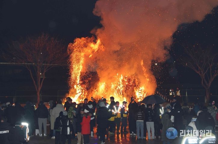 금호강 정월 대보름 축제(전년도 모습)