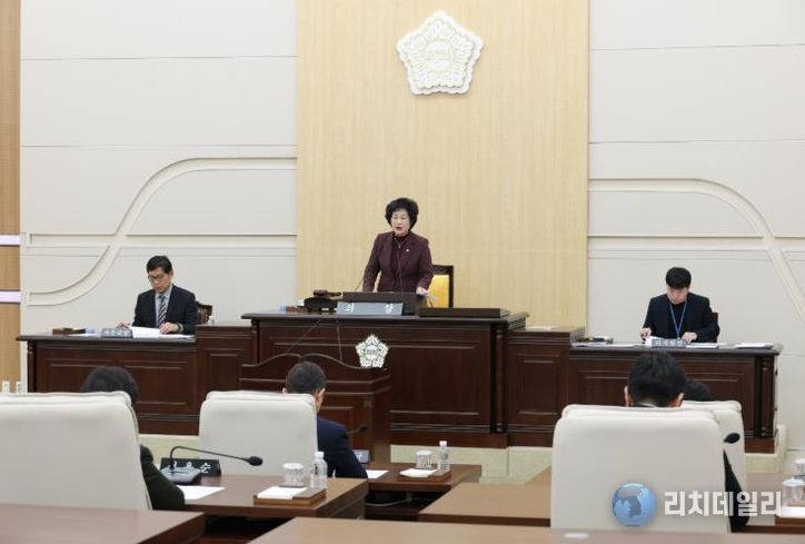 제292회 임시회 제1차 본회의(오관영의장)