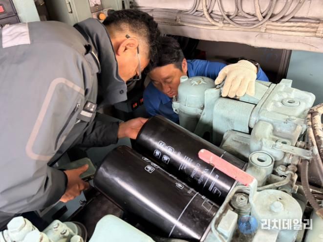 울산해경, 해빙기 안전사고 예방위한 ‘장비관리 실태점검’ 실시