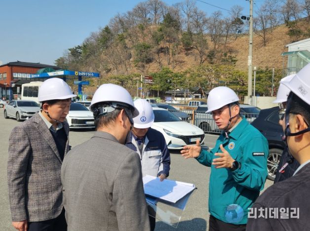 충청광역연합의회, 초광역건설환경위원회 현장방문