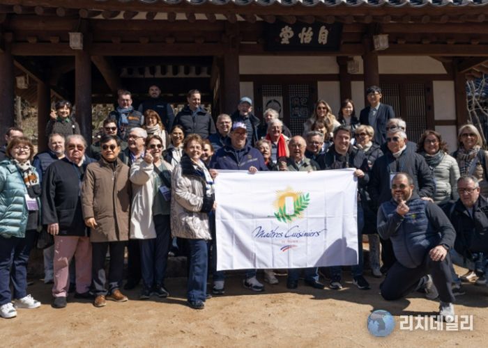 프랑스 명장 요리사 협회(MCF) 소속 셰프 강진군 방문 현장 사진
