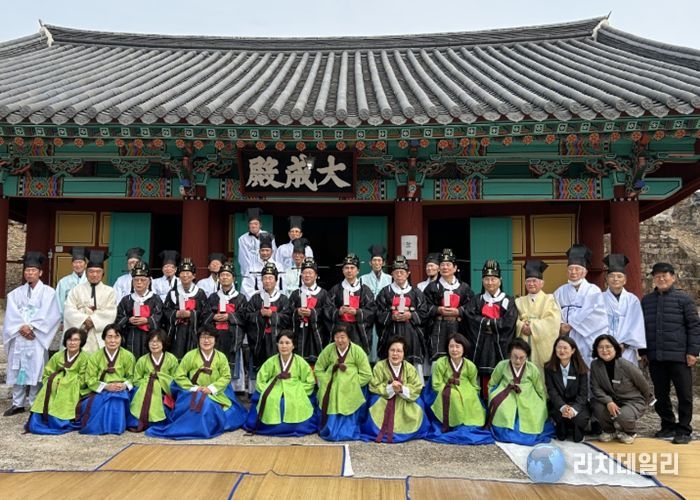 고성향교, 공기 2577년 춘기 문묘석전제례 봉행