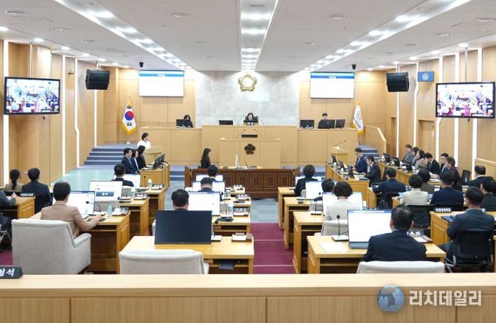 광주광역시 남구의회, 제319회 임시회 개회