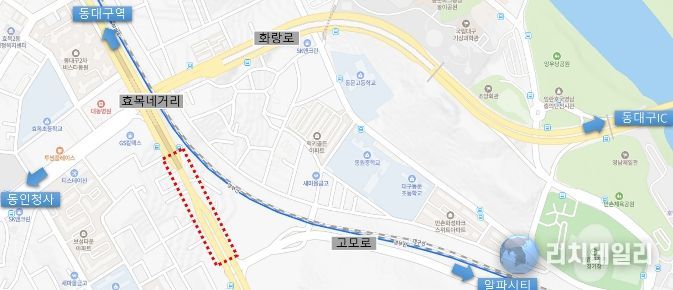 개선대상지 위치도