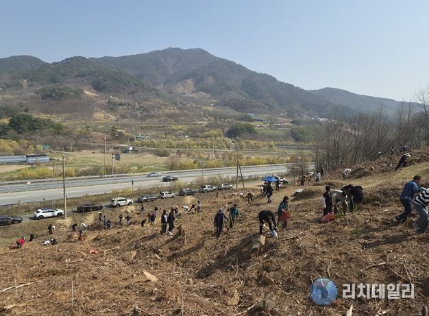 구례군, 제81회 식목일 기념 나무심기 행사