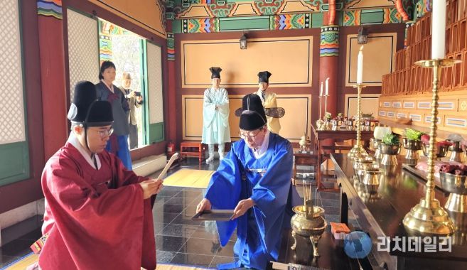 ‘2026년 춘기 충렬사 제향’ 봉행