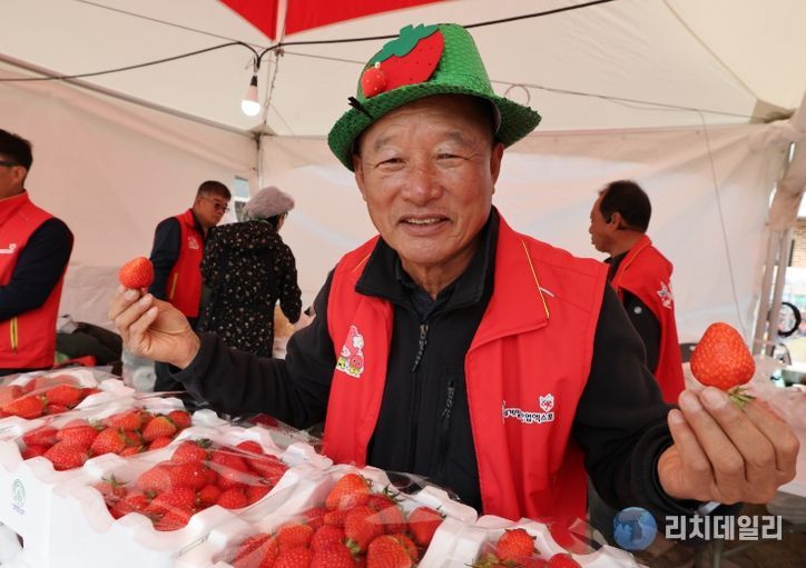 논산딸기축제 SNS인증샷 열풍