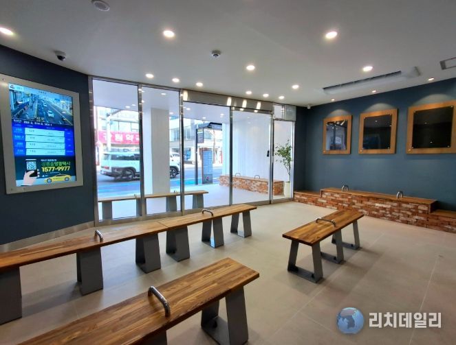 강릉시, 신영극장 버스 기다림 쉼터 조성