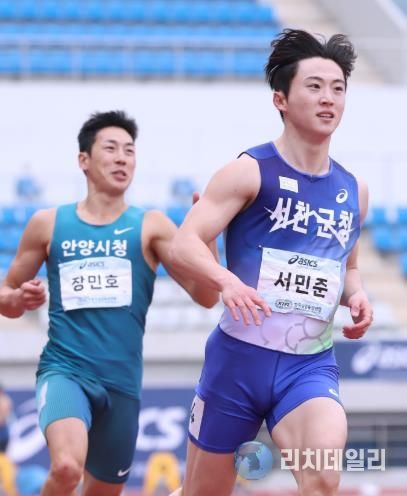 서천 육상, 전국 무대서 '금빛 질주'