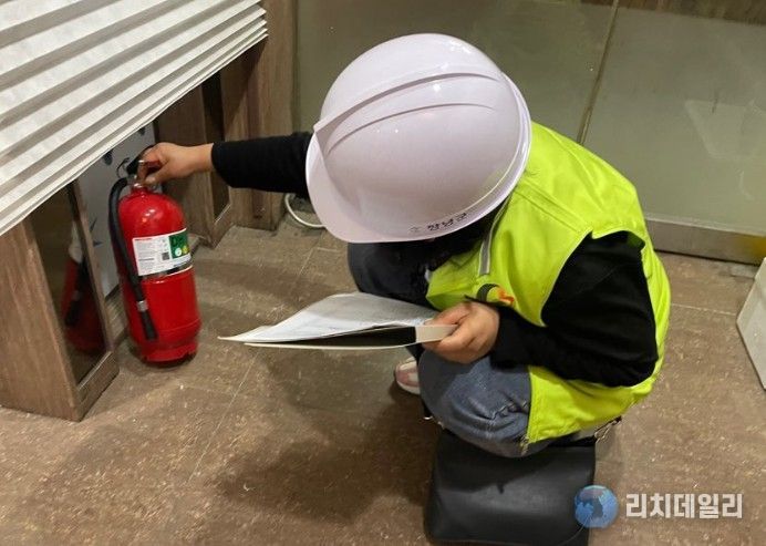 창녕군 여성의용소방대 다중이용시설 점검