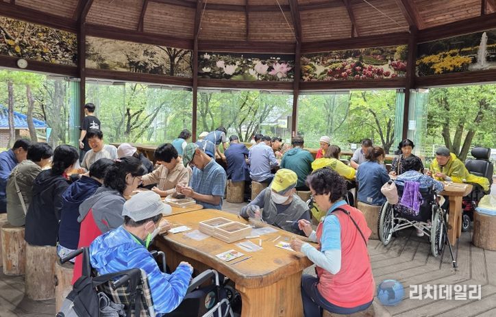 대아수목원에서 펼쳐지는 자연 속 오감만족 교실, 숲과 함께하는 특별한 시간