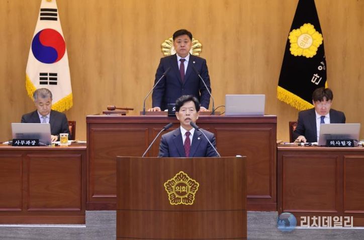 단양군의회 조성룡 의원, 5분 자유발언