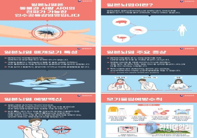 고양시 일산서구보건소, 올해 첫 일본뇌염 주의보 발령에 따른 모기물림 주의 당부
