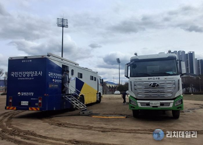 국민영양조사 이동검진 차량