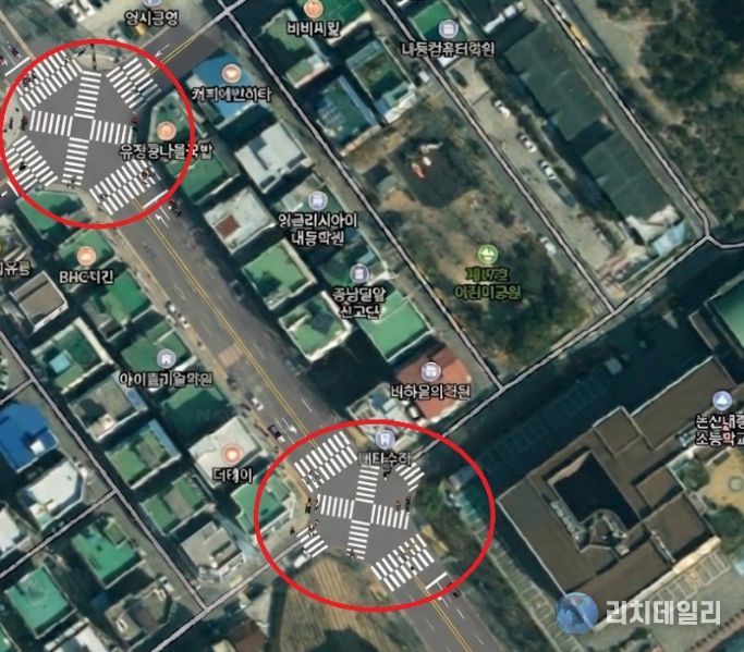 보행자 중심 ‘대각선 횡단보도’ 최초 도입