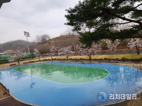 인라인 보조경기장 트랙