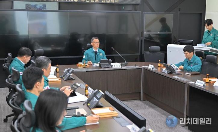 부시장 권한대행 체제 전환_호우피해 재해 복구 사업 추진 점검 회의