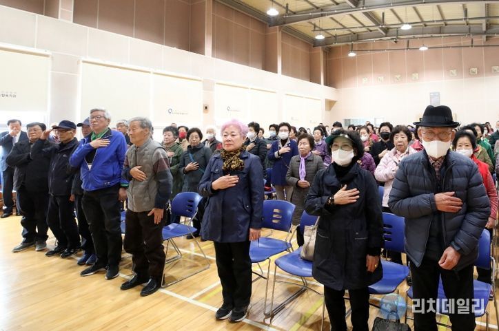 제23기 무주군 노인대학 입학식