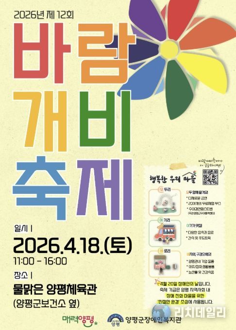 제12회 행복한 우리 마을 ‘바람개비 축제’