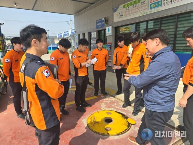 전북소방본부, 중동 정세 불안 속 주유취급소 소방검사 강화..현장교육 동시 추진