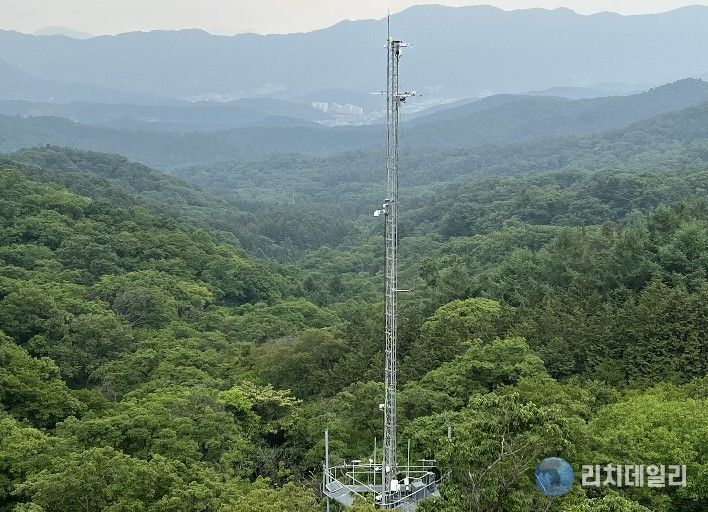 광릉 낙엽활엽수림 플럭스타워