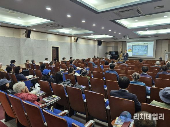 지난해 위생교육 현장 사진