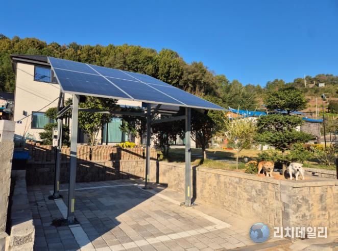 재생에너지주택지원사업태양광설치사진.
